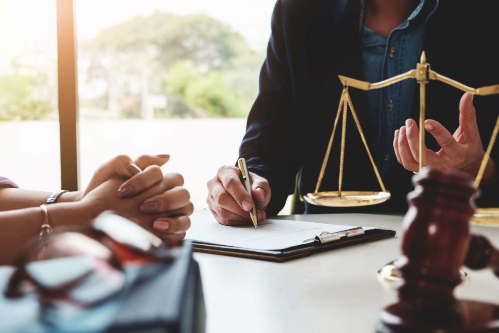 Process of selling a home - closing at a lawyer's office