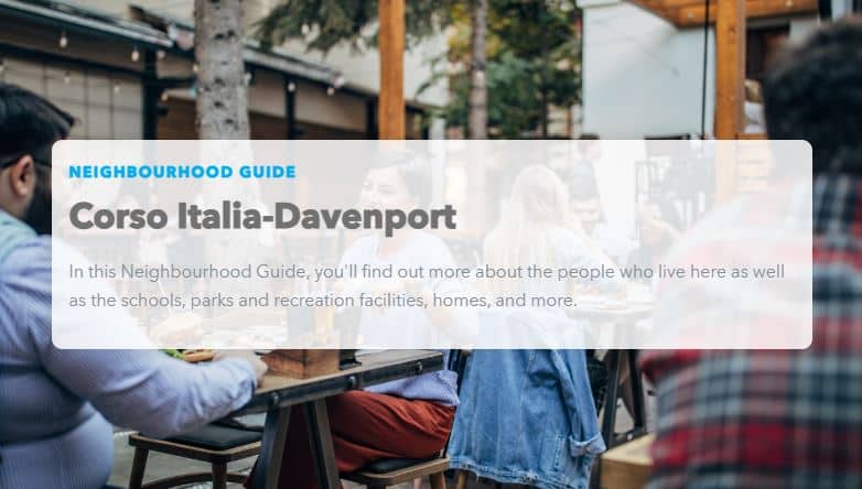 Best Neighbourhoods in Toronto Little Italy