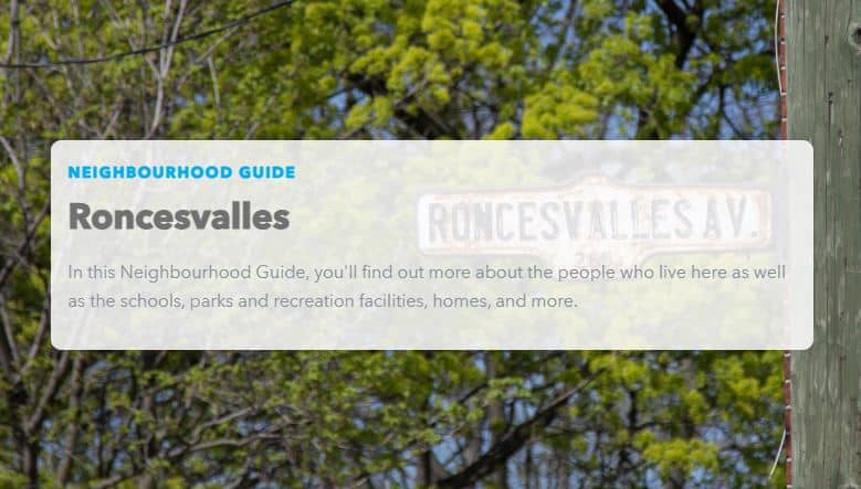 Best Neighbourhoods in Toronto Roncesvalles